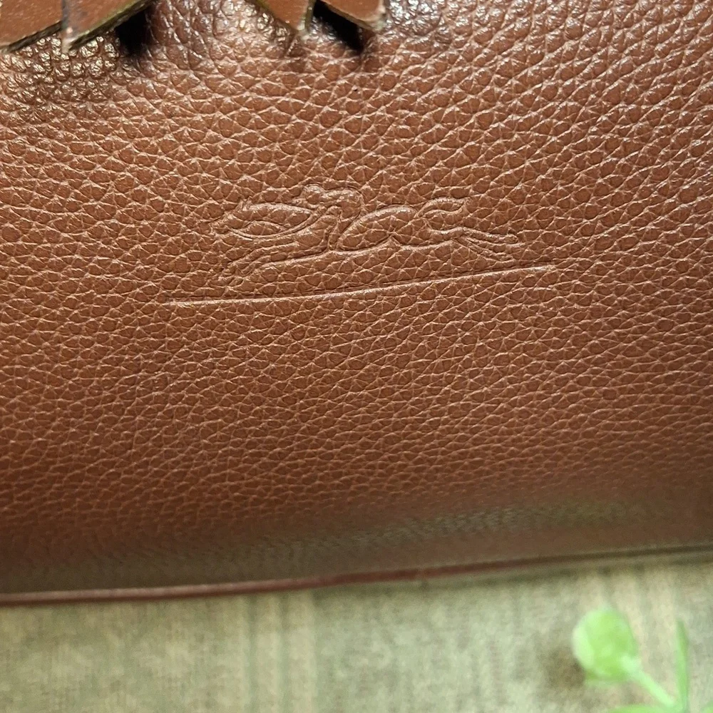 Longchamp Leather Hobo Bag